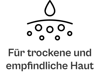 Für trockene und empfindliche Haut