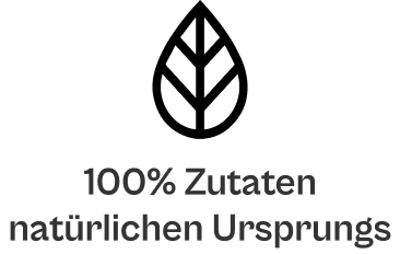 100 % Zutaten natürlichen Ursprungs